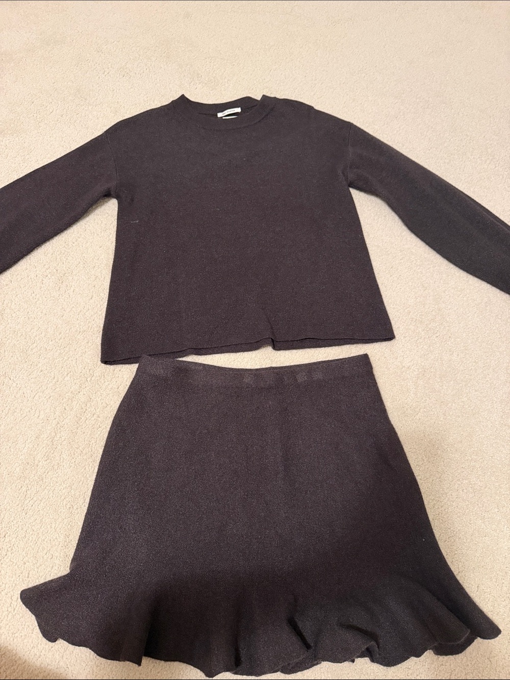 Zara Girl’s Sweater and Skirt knit set